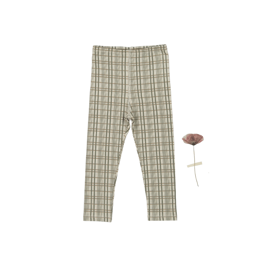 The Printed Legging - Plaid
