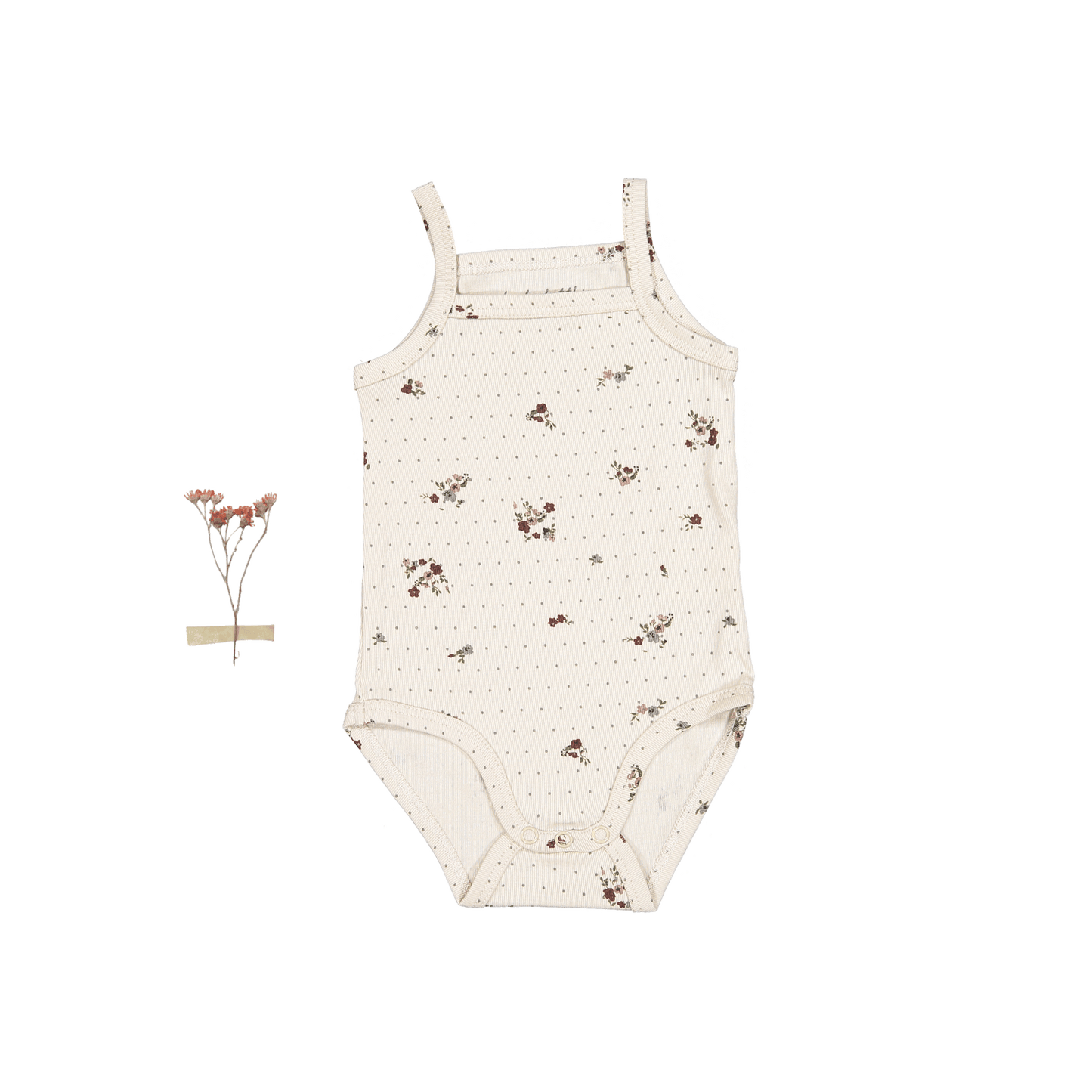 The Printed Tank Onesie - Vintage Floral