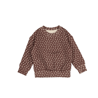 The Printed Sweatshirt - Rustic Floral