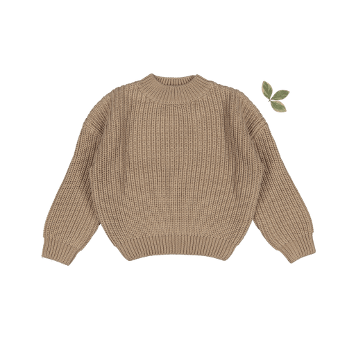 The Chunky Knit Sweater - Espresso