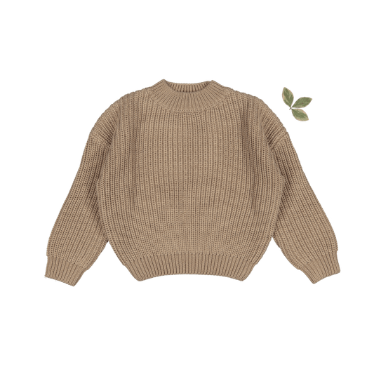 The Chunky Knit Sweater - Espresso