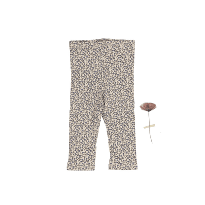 The Printed Legging -  Blueberry