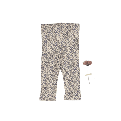 The Printed Legging -  Blueberry