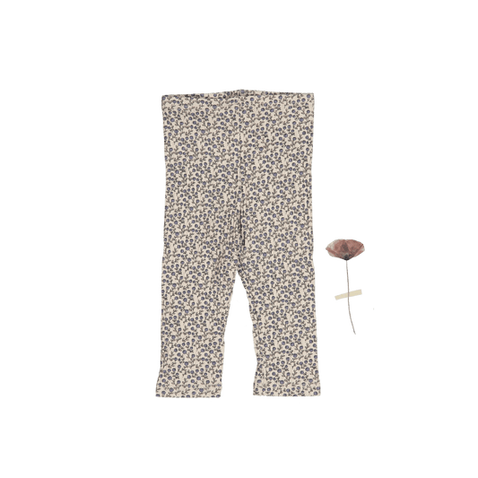 The Printed Legging -  Blueberry