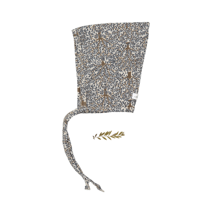 The Printed Pixie Bonnet - Forest