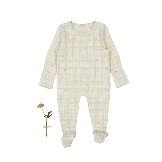 The Printed Romper - Baby Chick