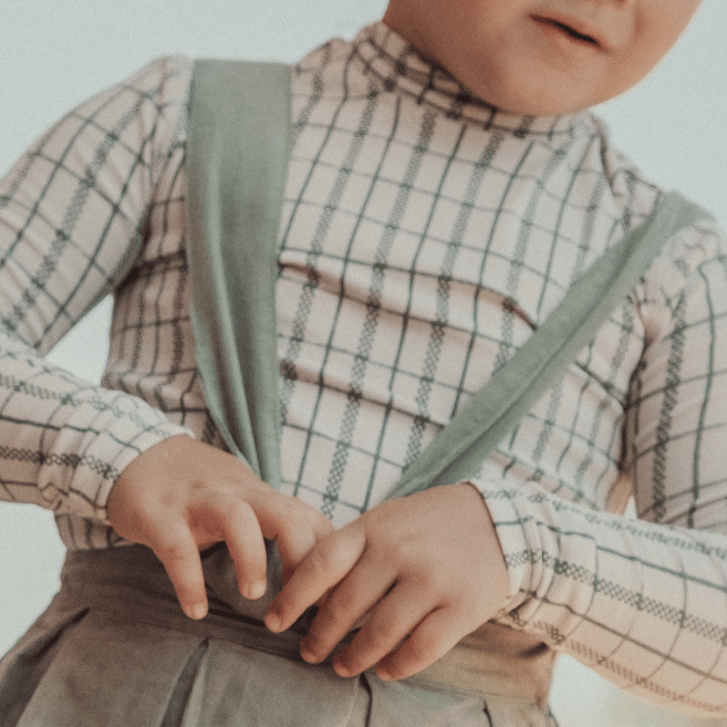 The Corduroy Dress - Sage