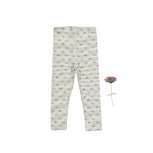 The Printed Legging - Vintage Car