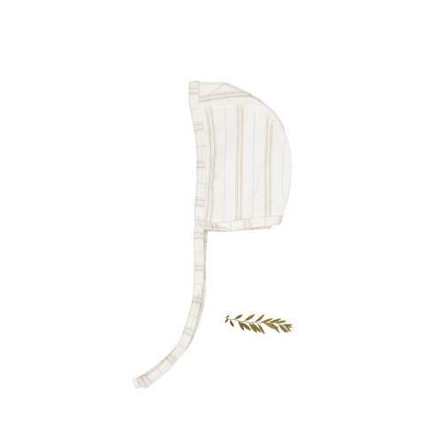 The Printed Bonnet - Mist Stripe