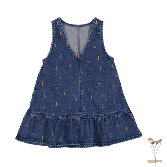 The Denim Dress - Mini Tulip