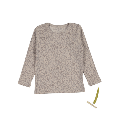 The Printed Long Sleeve Tee -  Vine