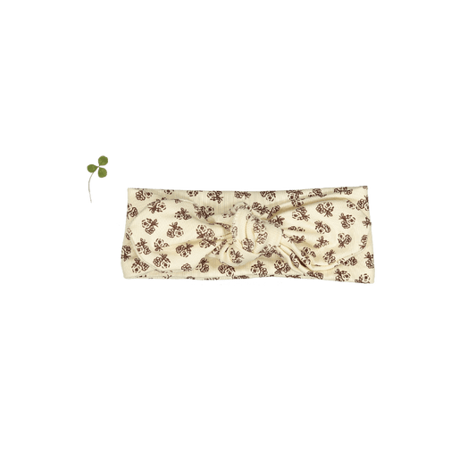 The Printed Headband  -  Neutral Floral