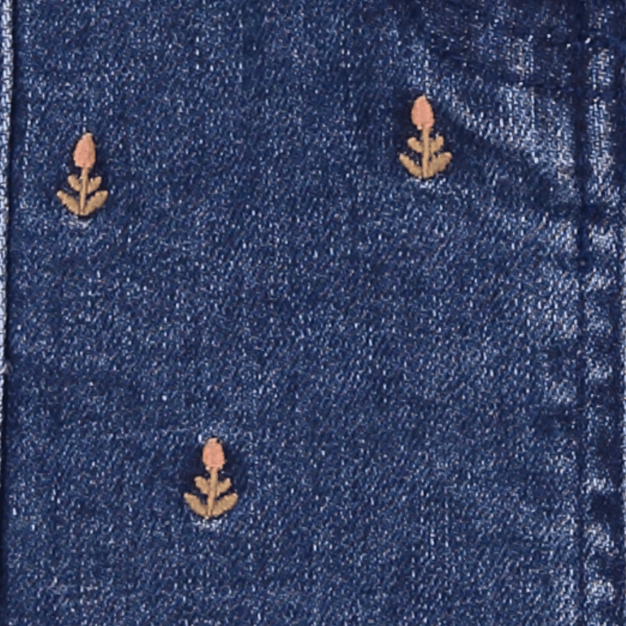 The Denim Dress - Mini Tulip