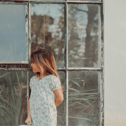 The Woven  Dress - Mintberry