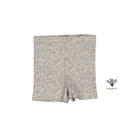 The Printed Short - Elise Ribbed