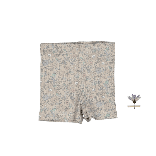 The Printed Short - Elise Ribbed