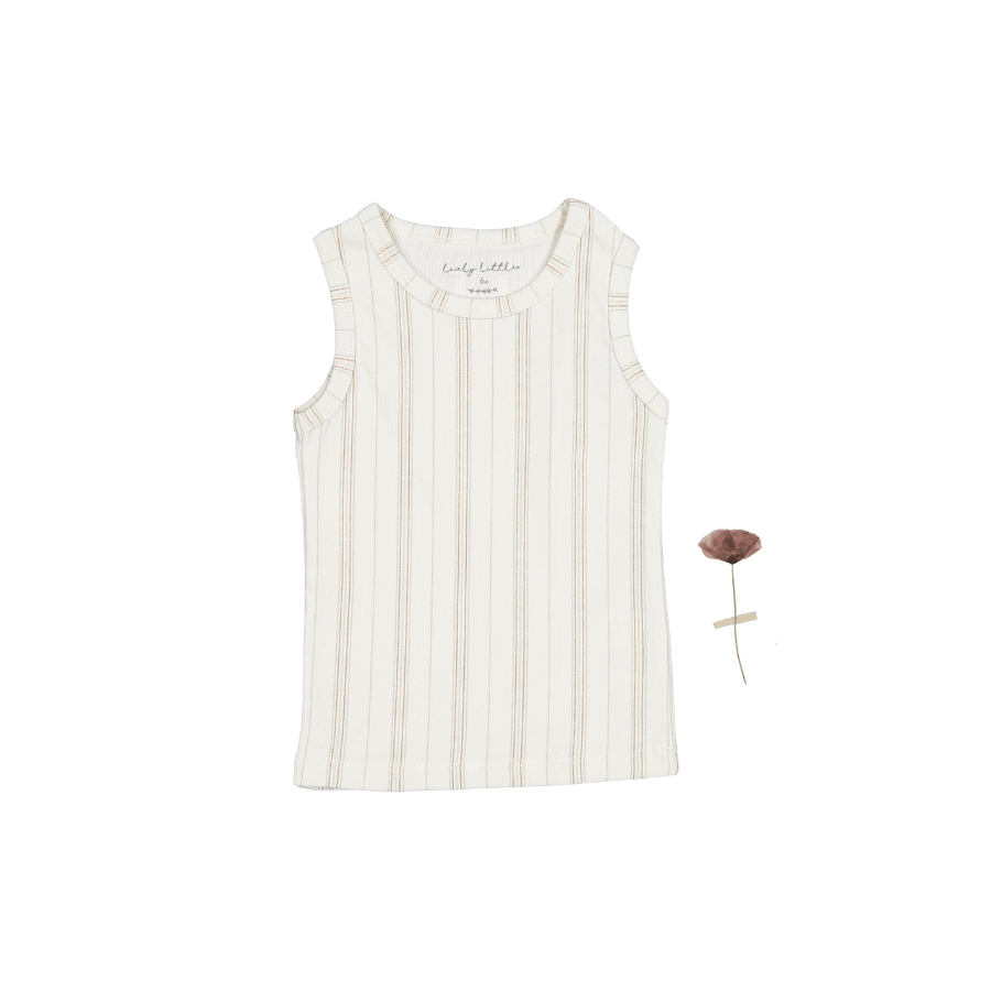 The Printed Tank - Mist Stripe