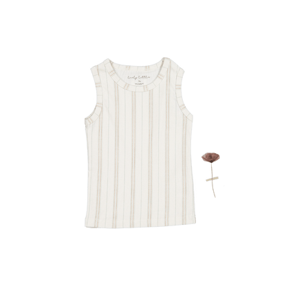 The Printed Tank - Mist Stripe