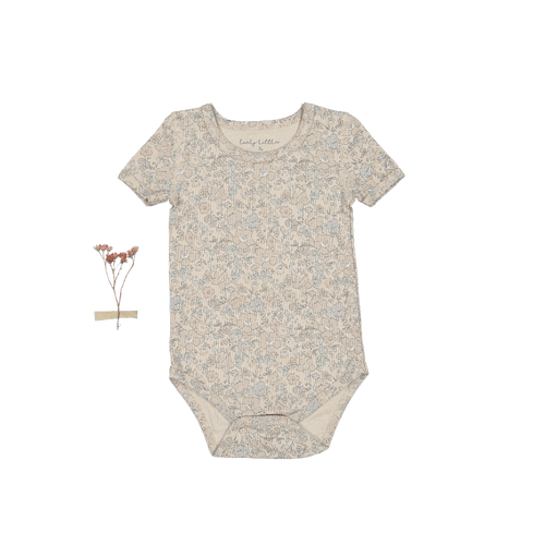 The Printed Short Sleeve Onesie - Elise