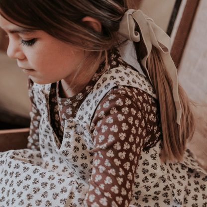 The Printed Long Sleeve Tee -  Rustic Floral