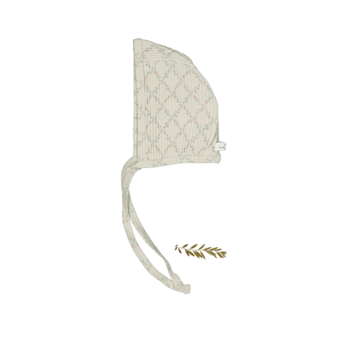 The Printed Bonnet - Lattice Pink
