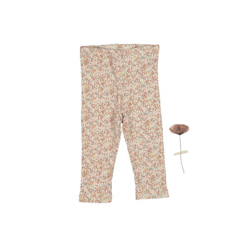 The Printed Legging - Mist Floral