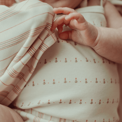 The Printed Bib - Mini Tulip