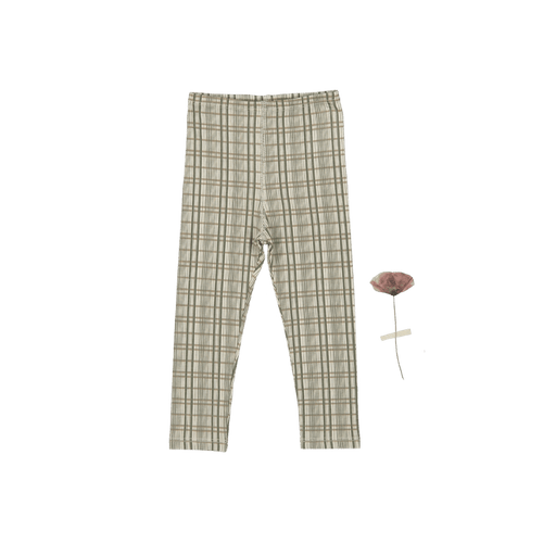 The Printed Legging - Plaid