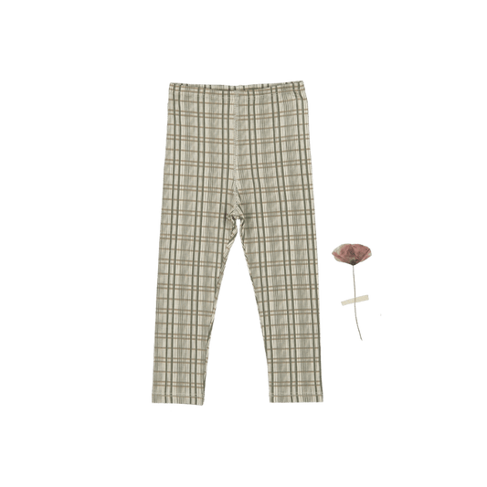 The Printed Legging - Plaid