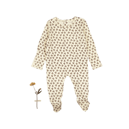 The Printed Romper -  Neutral Floral