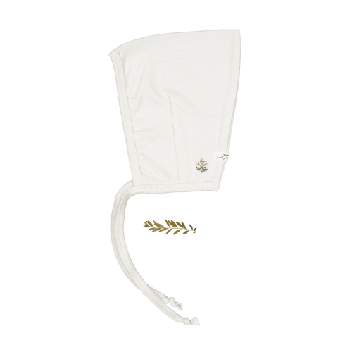 The Printed Pixie Bonnet - Zara Embroider Pink