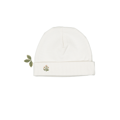 The Printed Hat - Zara Embroider Pink