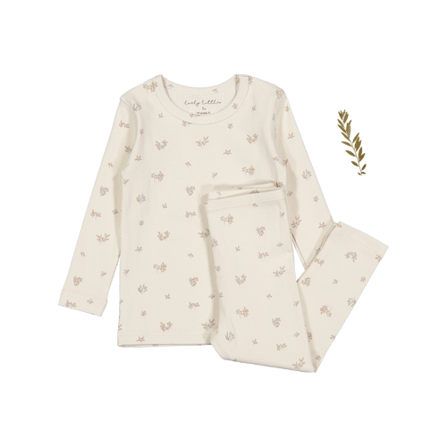 The Printed Set - Berry Blue