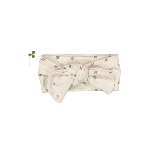 The Printed Headband - Mini Stitch Red
