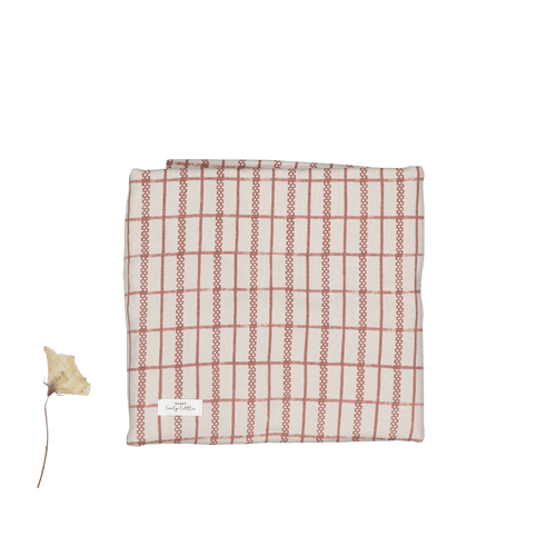 The Printed Blanket - Mauve Check