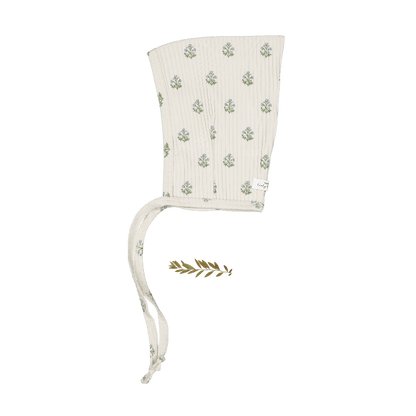 The Printed Pixie Bonnet - Zara Blue