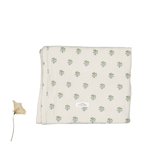 The Printed Blanket - Zara Blue