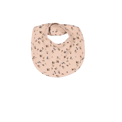 The Printed Bib - Floral Blush