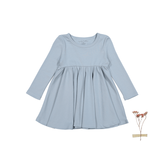 The Long Sleeve Dress - Ocean