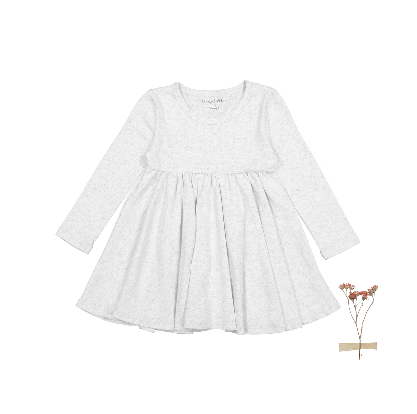 The Long Sleeve Dress - Oatmeal
