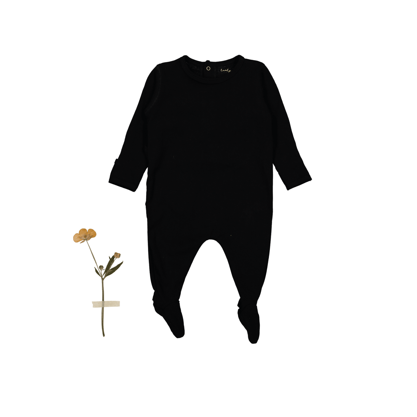 The Snap Romper - Black