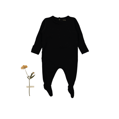 The Snap Romper - Black