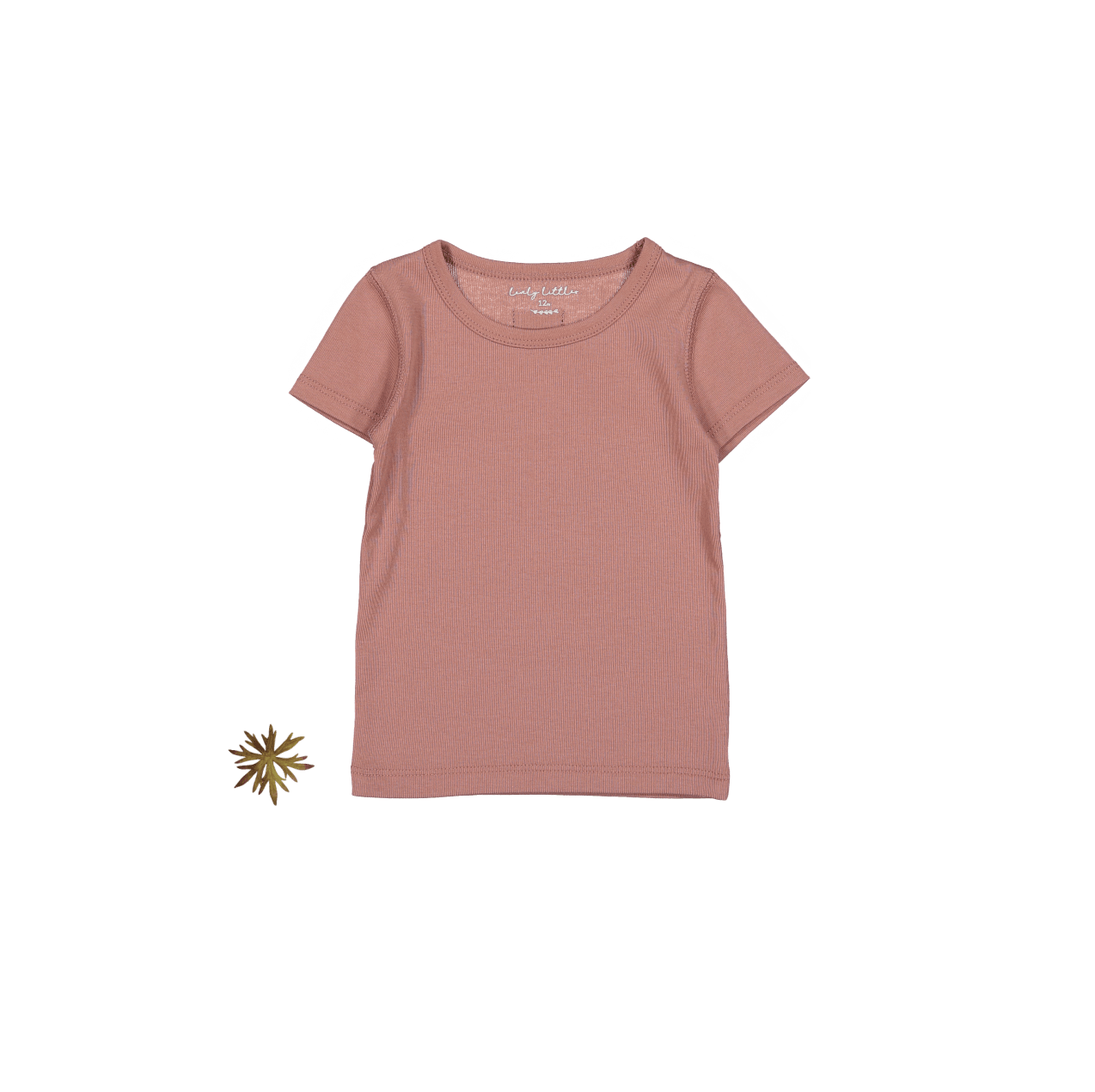 The Short Sleeve Tee - Rosewood