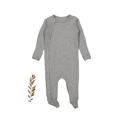 The Snap Romper - Heather