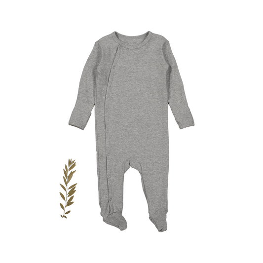 The Snap Romper - Heather