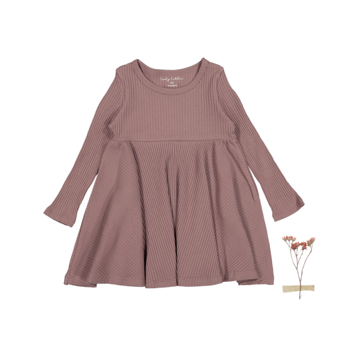 The Long Sleeve Dress - Mink