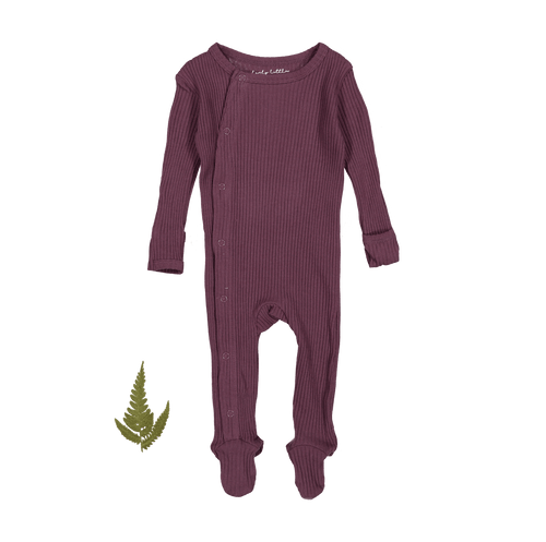 The Snap Romper - Mulberry
