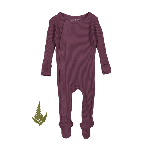 The Snap Romper - Mulberry