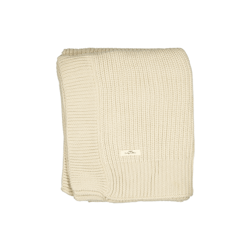 The Chunky Knit Blanket - Bone