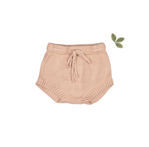 The Chunky Knit Bloomer - Blush